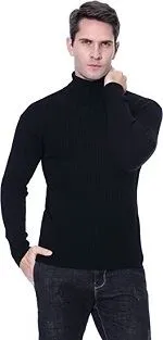 Siwmper Siwmper Crwban Slim Achlysurol Dynion